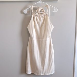 ASTR - Ribbed Halter Dress - Large